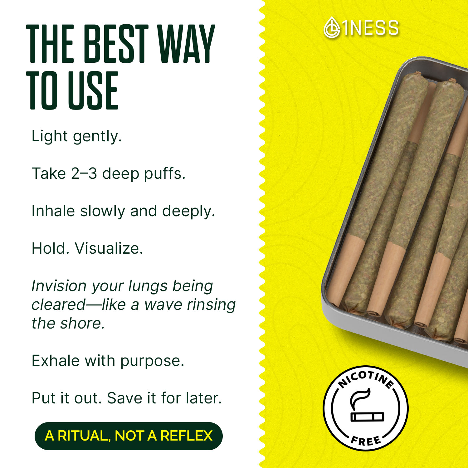 Mullein Herbal Cigarettes for Relaxation & Respiratory Relief